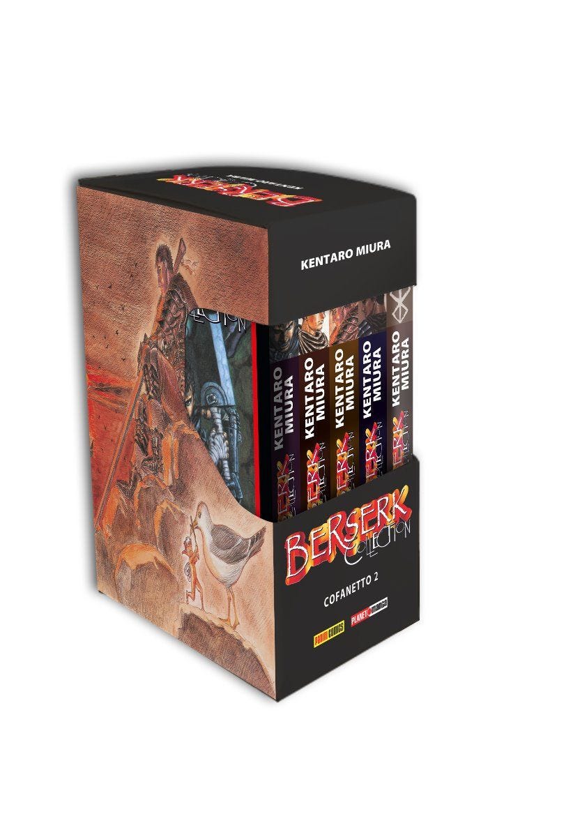 BERSERK COLLECTION SERIE NERA COFANETTO PIENO N. 2 – CONTIENE I VOLUMI DA 6 A 10