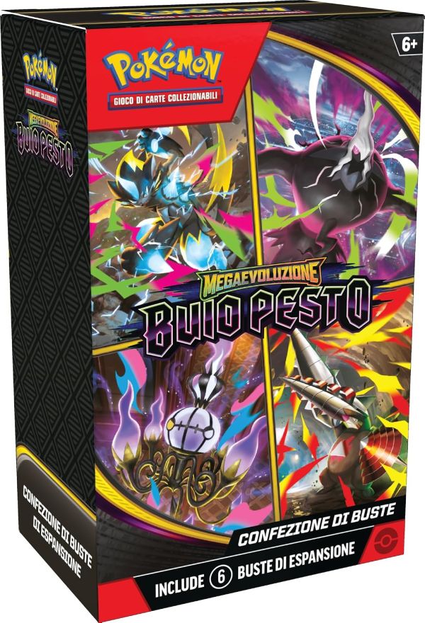 POKEMON BUIO PESTO BUNDLE 6 BUSTE – ITA