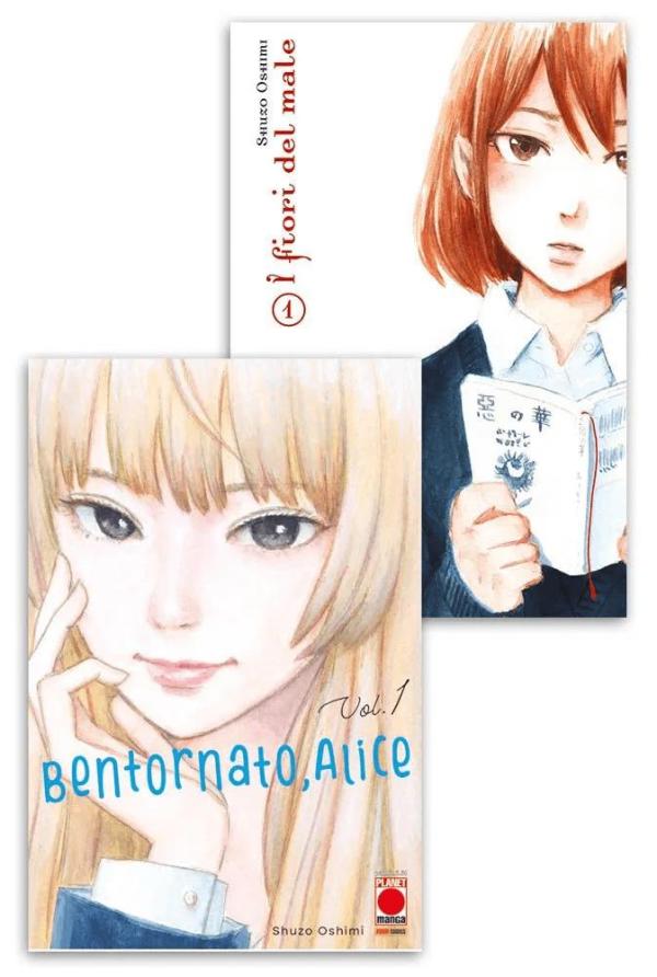 BENTORNATO ALICE 1 + I FIORI DEL MALE 1 VARIANT BUNDLE