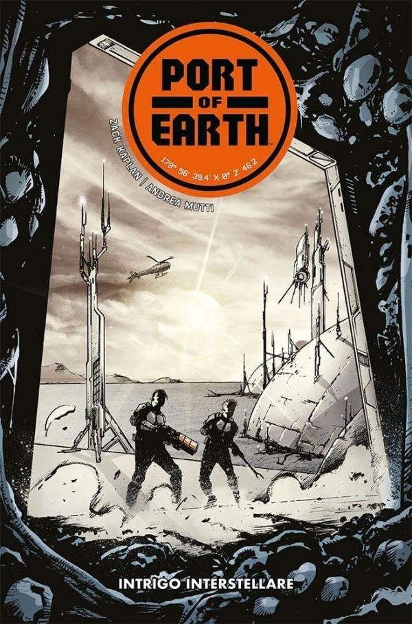 PORT OF EARTH 2 INTRIGO INTERSTELLARE PANINI COMICS 100% HD