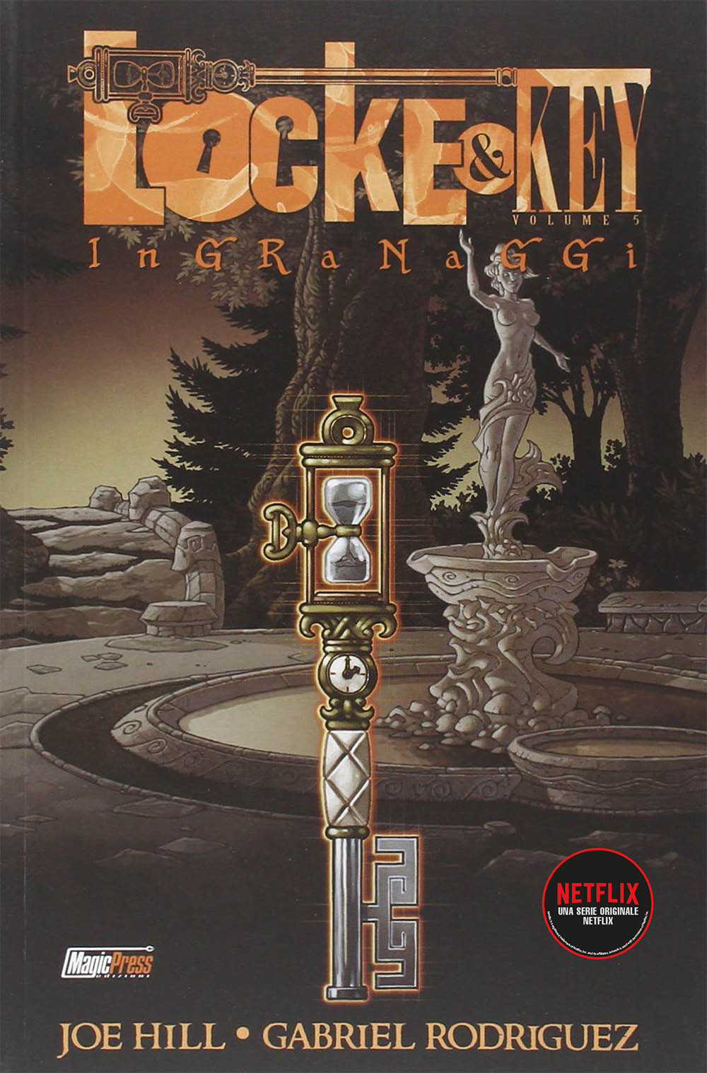 LOCKE & KEY NUOVA EDIZIONE 5 INGRANAGGI