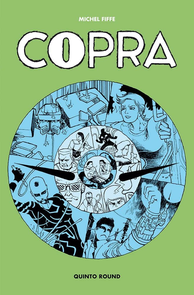COPRA 5 QUINTO ROUND PANINI COMICS 100% HD