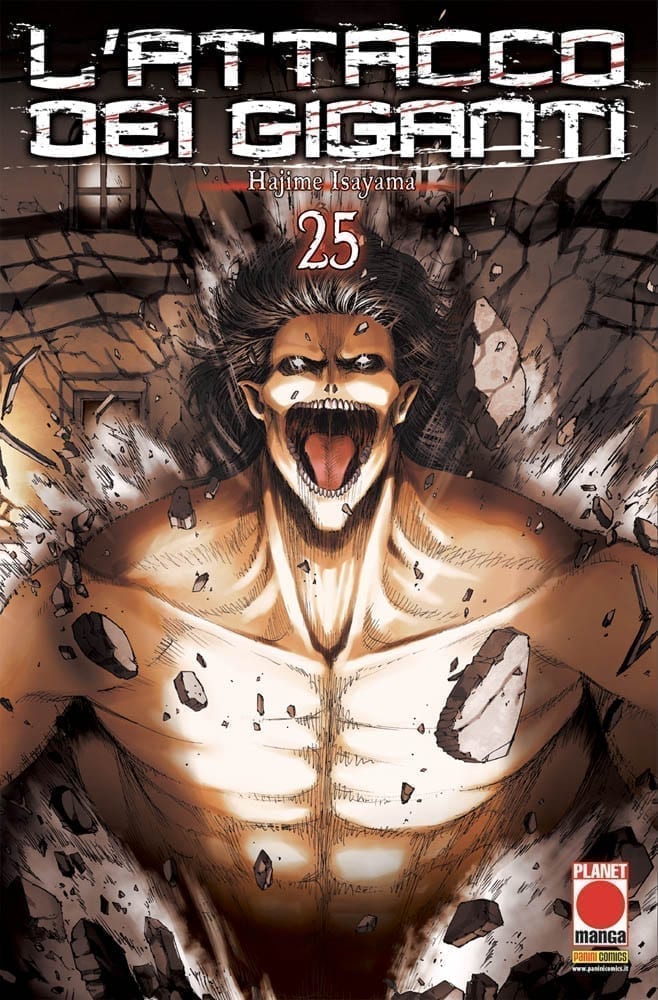 L’ATTACCO DEI GIGANTI 25 DI 34 PRIMA RISTAMPA GENERATION MANGA 25