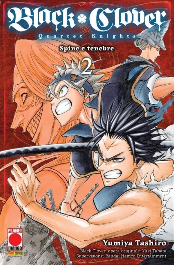 BLACK CLOVER QUARTET KNIGHTS 2 DI 6 POWERS 9