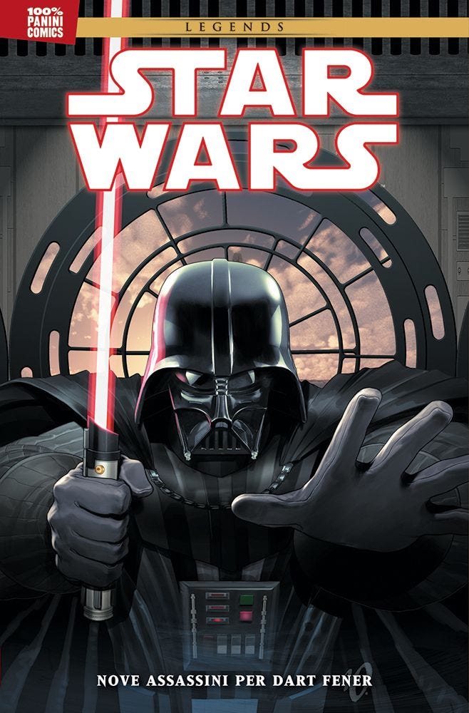 STAR WARS: NOVE ASSASSINI PER DARTH FENER 100% STAR WARS LEGENDS