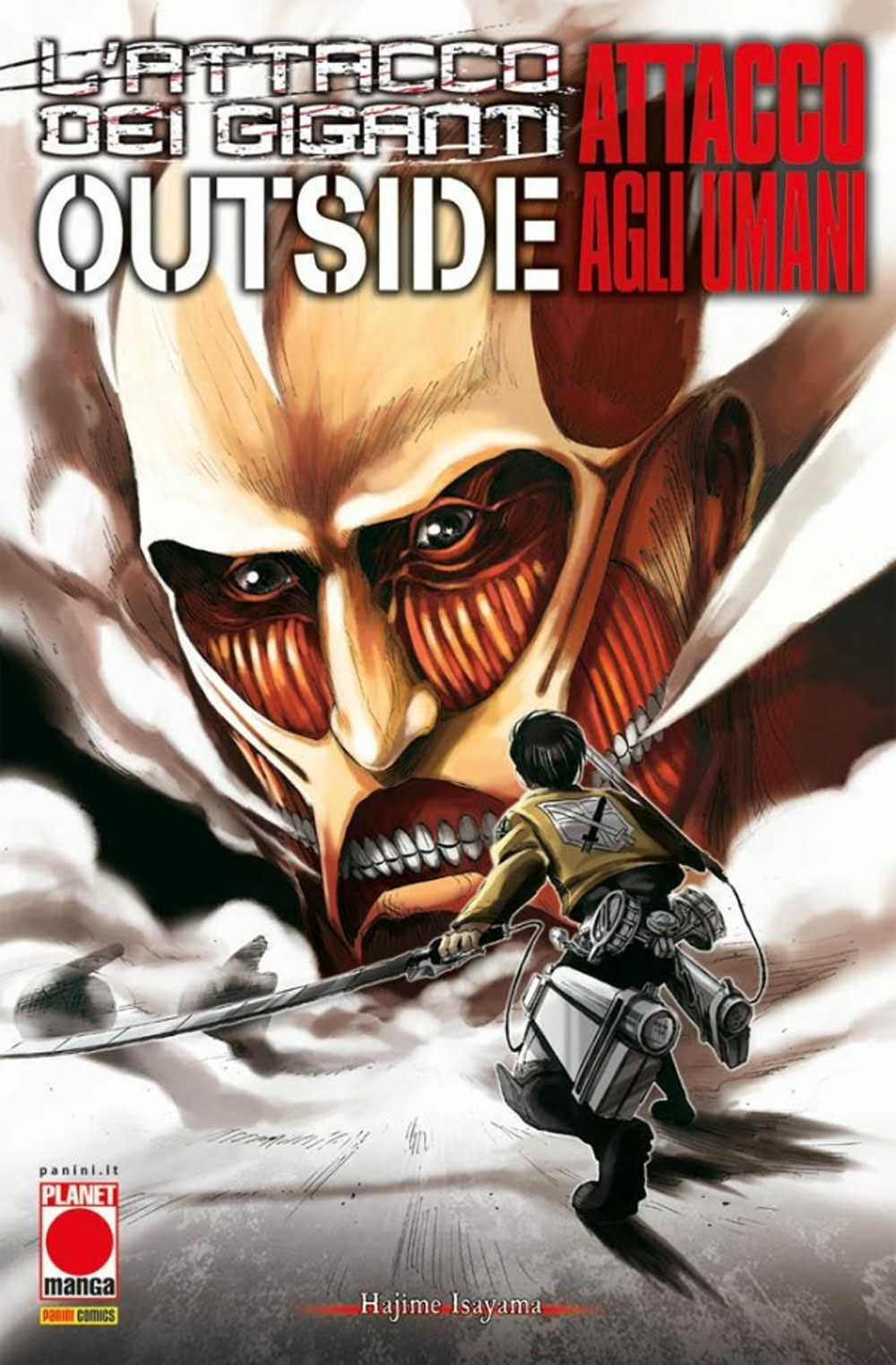 L’ATTACCO DEI GIGANTI – OUTSIDE: ATTACCO AGLI UMANI PRIMA RISTAMPA MANGA SHOCK 2