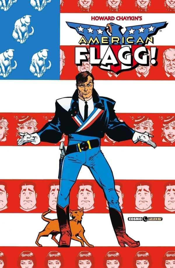 AMERICAN FLAGG 5 TIME 2 COSMO GOLDEN AGE 32