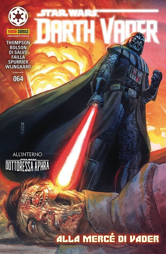 DARTH VADER (2017) 36 DI 39 PANINI DARK 64