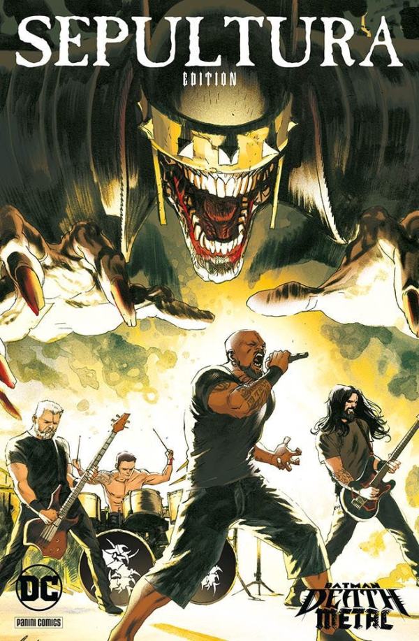 BATMAN: DEATH METAL 5 VARIANT BAND EDITION DC CROSSOVER 11