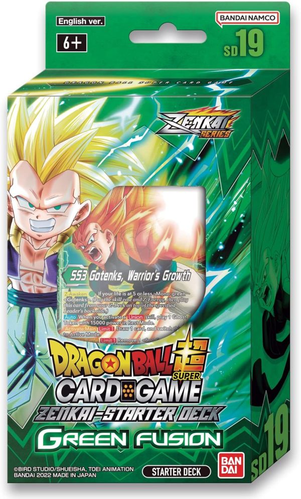 Dragon Ball Super TCG: Zenkai Series Starter Deck (SD19) – Green Fusion