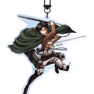 Attack on Titan Acrylic PORTACHIAVI LEVI