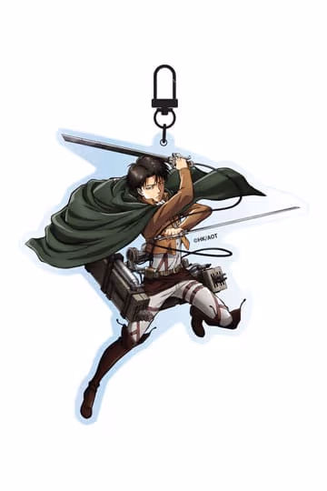 Attack on Titan Acrylic PORTACHIAVI LEVI