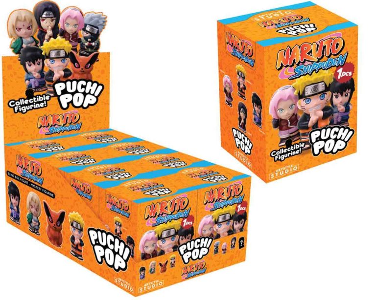 NARUTO SHIPPUDEN PUCHIPOP BLIND BOX – 1 PEZZO