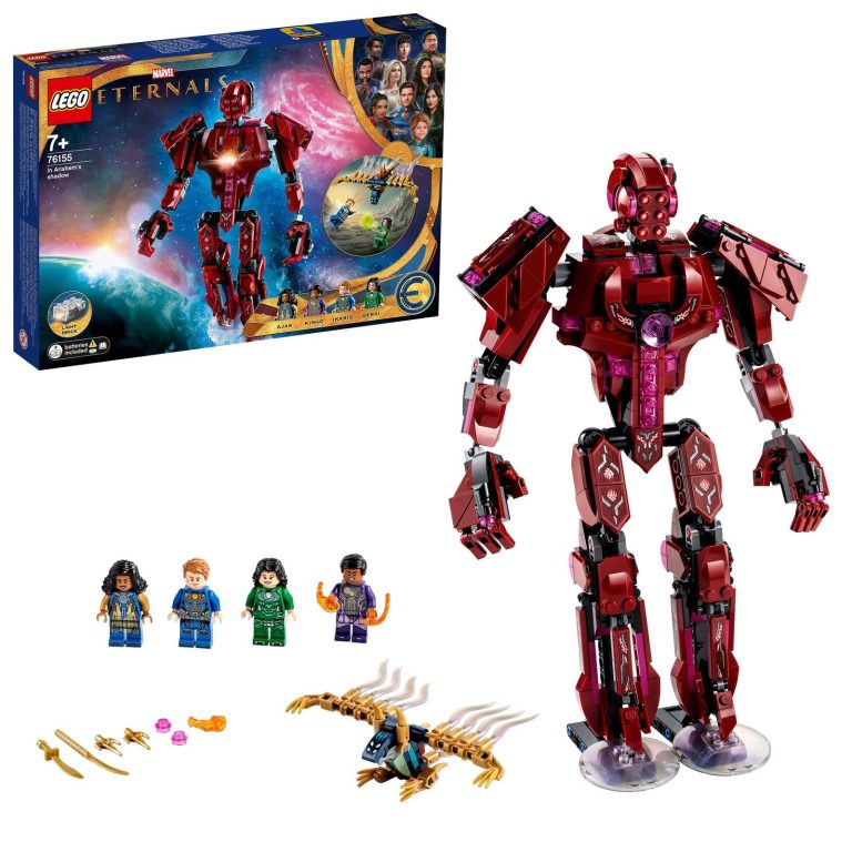LEGO 76155 Marvel All’Ombra Di Arishem, Minifigure Supereroi