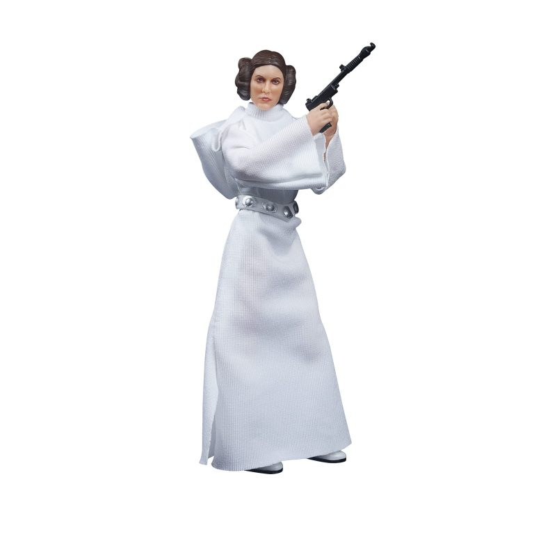 Star Wars Hasbro The Black Series Archive, Princess Leia Organa 6″ Action Figure da 15 cm, 50° Anniversario di Lucasfilm