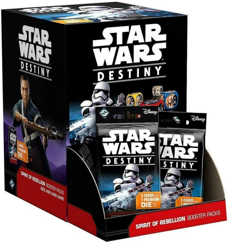STAR WARS DESTINY: BOOSTER BOX SPIRITO DELLA RIBELLIONE Italiano