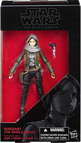 Hasbro B9884 Star Wars – Rogue One: Black Series Figur, Sergeant Jyn Erso, Star Wars