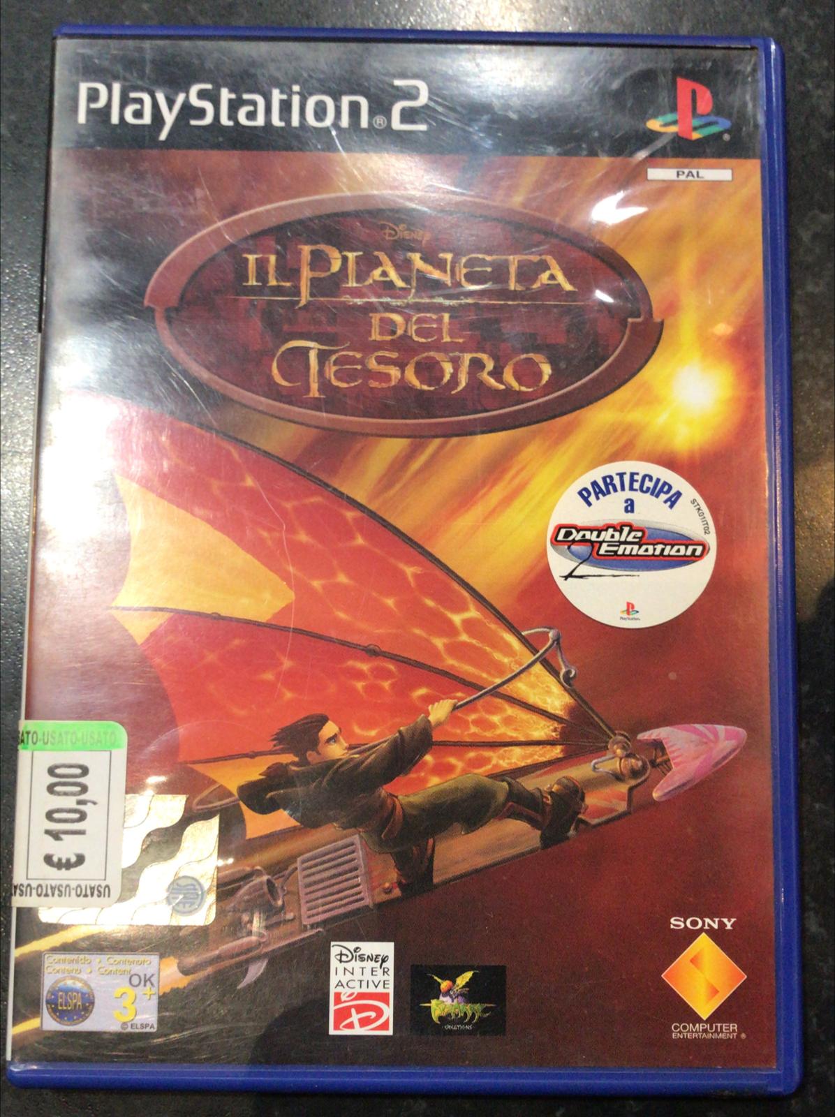 Disney Il Pianeta del Tesoro Ps2 Sony Playstation 2