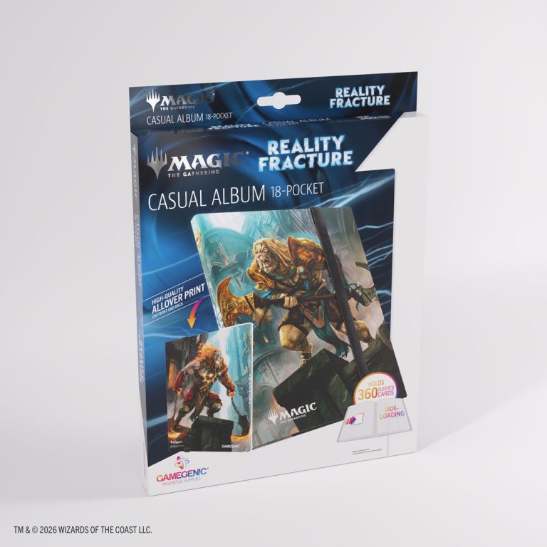 GAMEGENIC Magic: The Gathering – Reality Fracture – Casual Album 18-Pocket – Ajani, Path Vengean