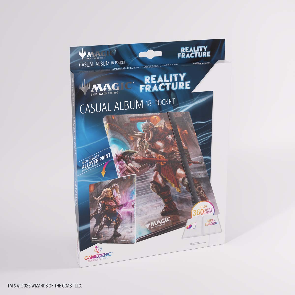 GAMEGENIC Magic: The Gathering – Reality Fracture – Casual Album 18-Pocket – Garr Veil/Garr Uncu