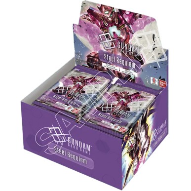Gundam Card Game – Steel Requiem GD03 – Display da 24 Buste (ENG)