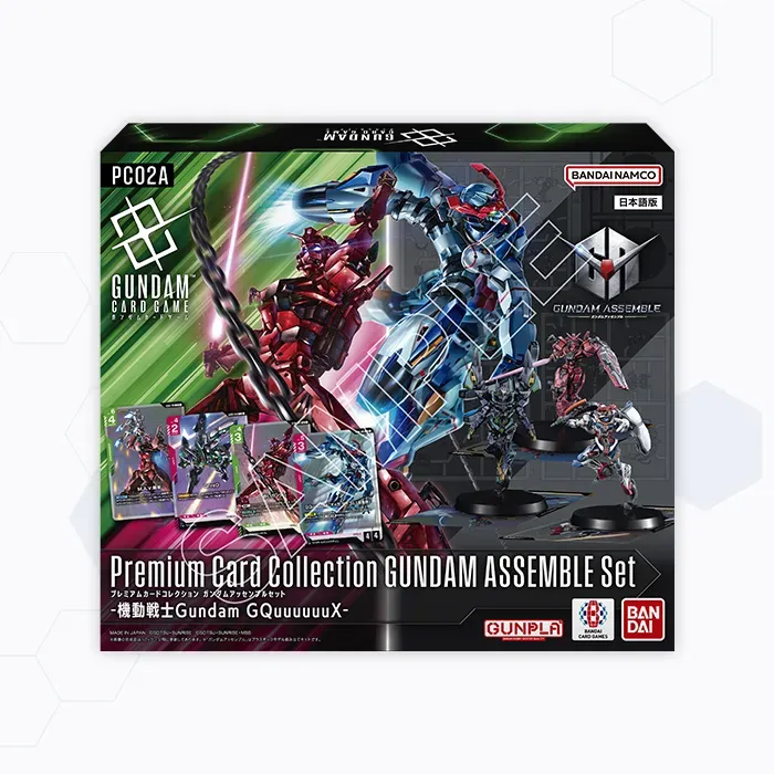 GUNDAM ASSEMBLE Set -Mobile Suit Gundam GQuuuuuuX- [PC02A] Premium Card Collection