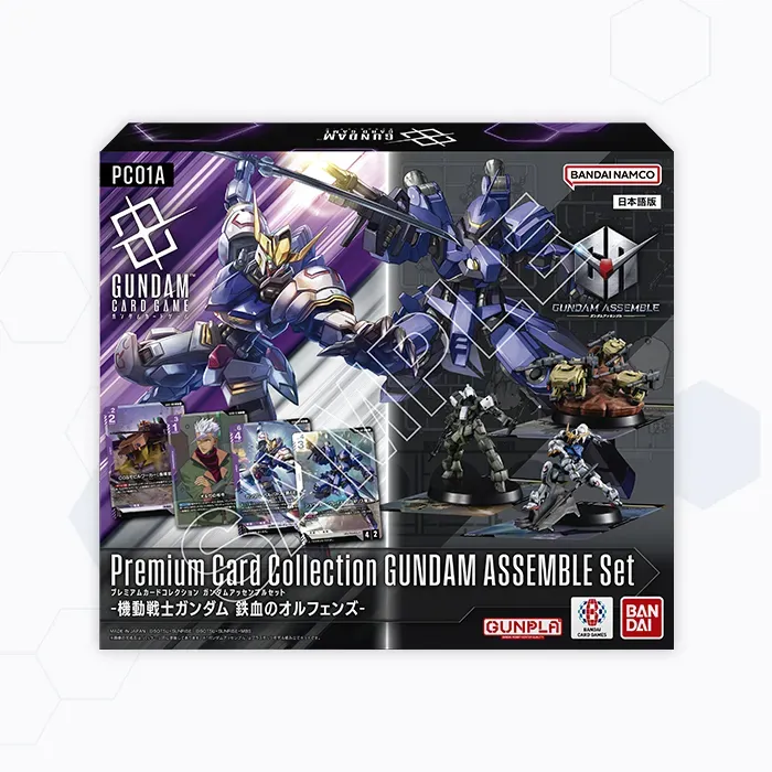 GUNDAM ASSEMBLE Set -Mobile Suit Gundam IRON-BLOODED ORPHANS- [PC01A] Premium Card Collection