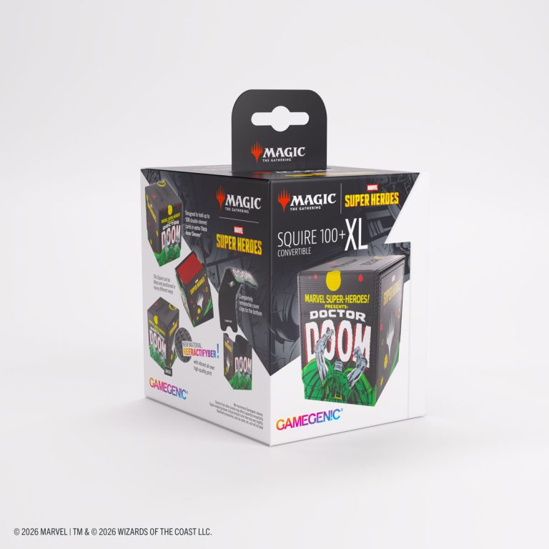 GAMEGENIC Magic: The Gathering – Marvel Super Heroes – Squire 100+ XL – Doctor Doom