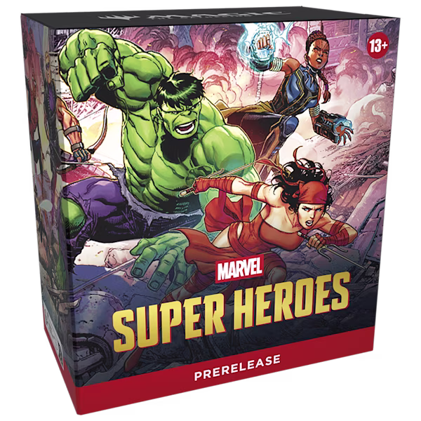 Prerelease Pack di Magic: The Gathering® | Marvel Super Heroes ENG