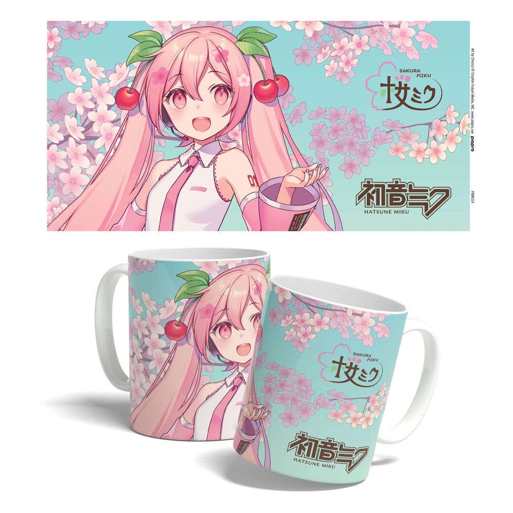 TAZZA HATSUNE MIKU CHERRY BLOSSOM