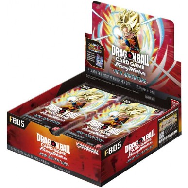 Dragon Ball Super Card Game: Fusion World – New Adventure FB-05 – Display da 24 Buste (ENG)