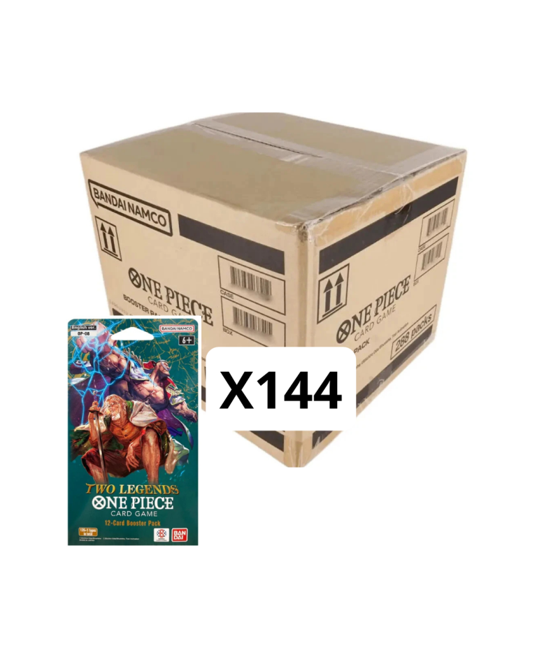CASE One Piece Card Game OP-08 “Two Legends” – Booster Pack (Paper Sleeve Version) -ENG