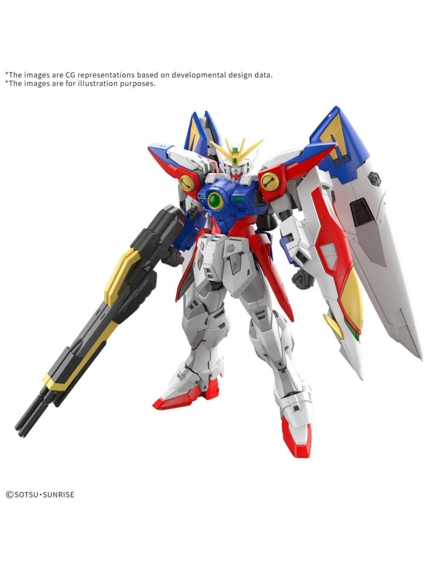 RG #43 1/144 Mobile Suit Gundam XXXG-00W0 Wing Gundam Zero
