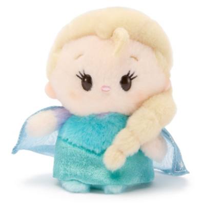 Mini peluche Elsa Urupocha-Chan, Disney Store Japan, Frozen: Il Regno di Ghiaccio, 13 cm