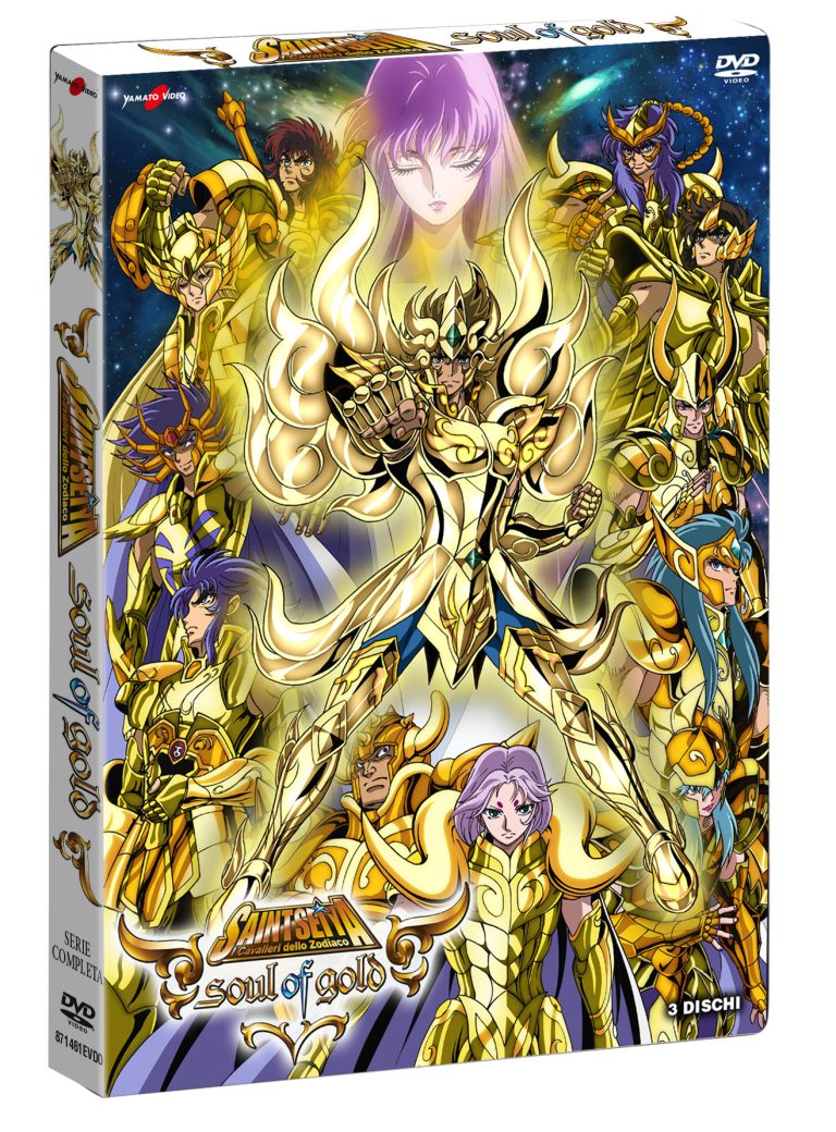 CAVALIERI DELLO ZODIACO SOUL OF GOLD DVD