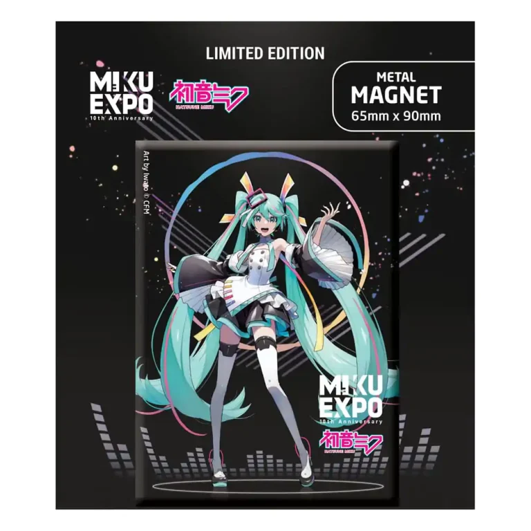 HATSUME MIKU MAGNET LIM ED ART BY IWATO