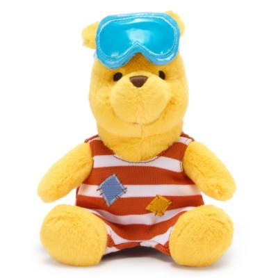Peluche piccolo Winnie the Pooh in costume da bagno, 19 cm