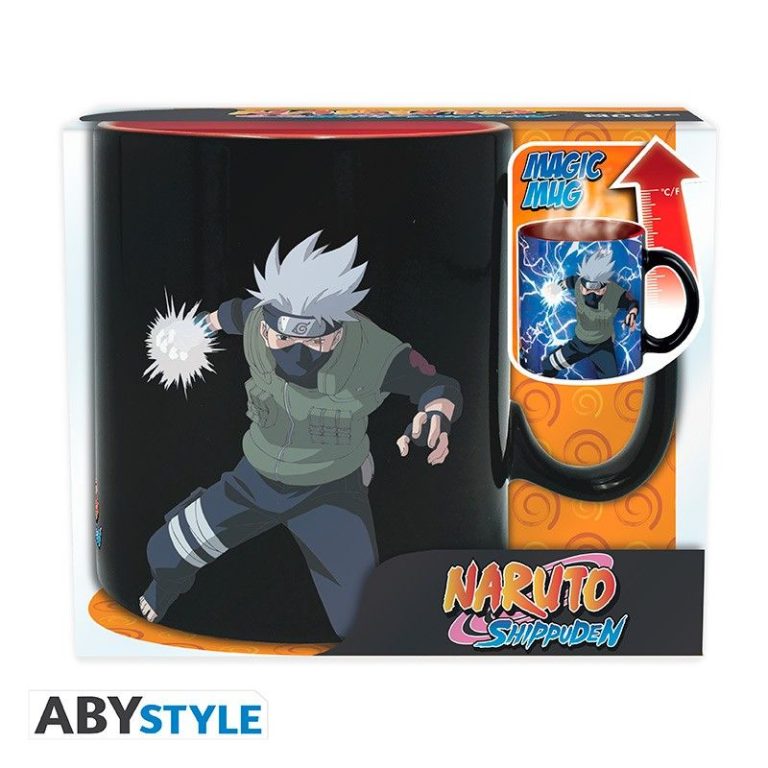 NARUTO SHIPPUDEN – Mug Heat Change – 460ml – TAZZA Kakashi/Itachi