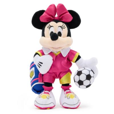 Mini peluche imbottito Minni calcio, 23 cm