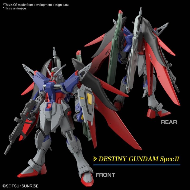 #258 HGCE 1/144 DESTINY GUNDAM SpecⅡ & ZEUS SILHOUETTE