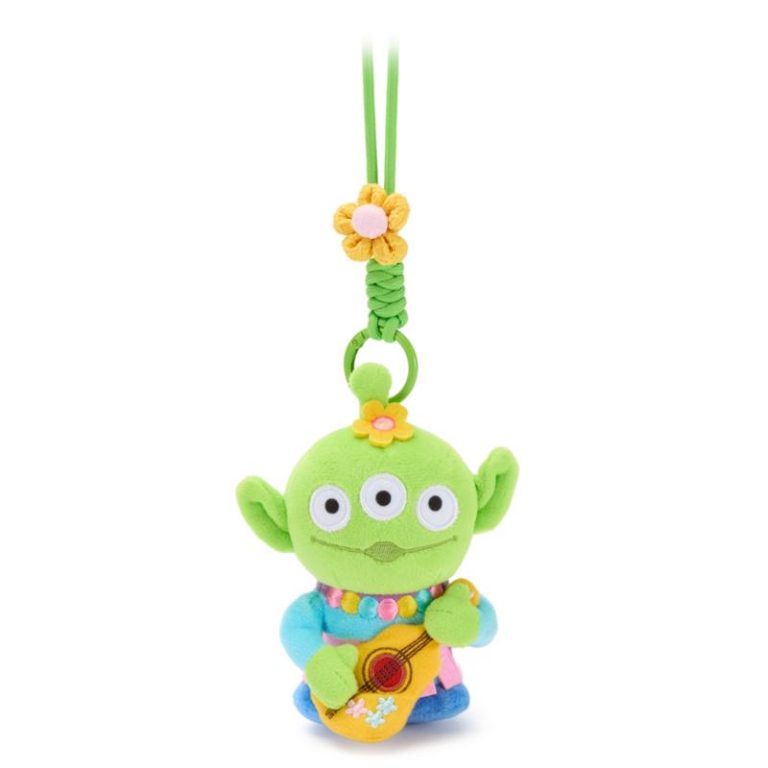 Portachiavi con peluche Alieno, Toy Story, 12 cm