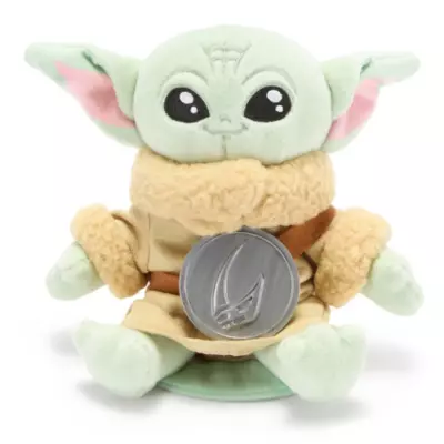 Peluche magnetico da spalla Grogu, Star Wars: The Mandalorian, 15 cm