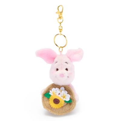 Piccolo peluche portachiavi Pimpi Summertime Disney Store Japan, Winnie the Pooh, 12 cm
