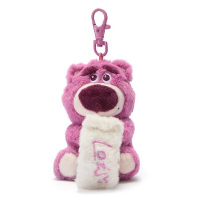 Porta cerchietto a scatto con orecchie e mini peluche Lotso Disney Store, Toy Story, 6 cm