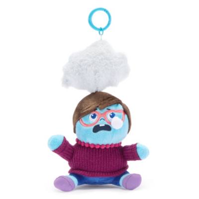Portachiavi con peluche piccolo Tristezza Mamma, Inside Out, 13,5 cm