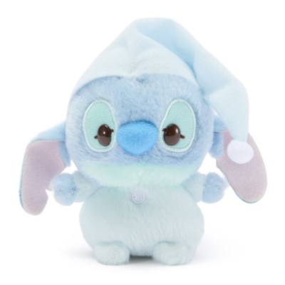 Mini peluche Stitch in pigiama Urupocha-Chan Disney Store Japan, Lilo e Stitch, 13 cm