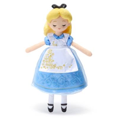Peluche artigianale di Alice per il 75º anniversario di Alice nel Paese delle Meraviglie, D23: The Ultimate Disney Fan Event, 28 cm