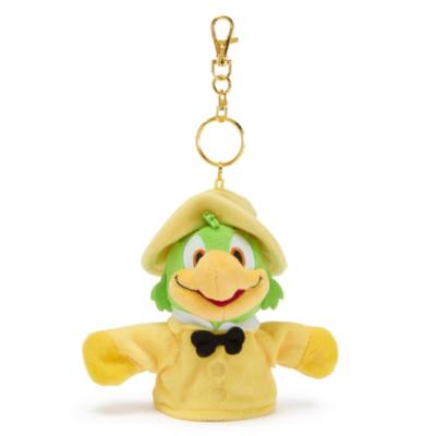 Portachiavi con peluche marionetta da dito José Carioca Disney Store Japan, I tre caballeros, 15 cm