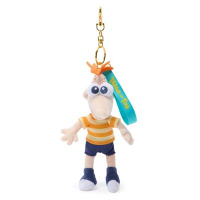 Ciondolo per borsa peluche Phineas Flynn Disney Store Japan, Phineas e Ferb, 20,5 cm