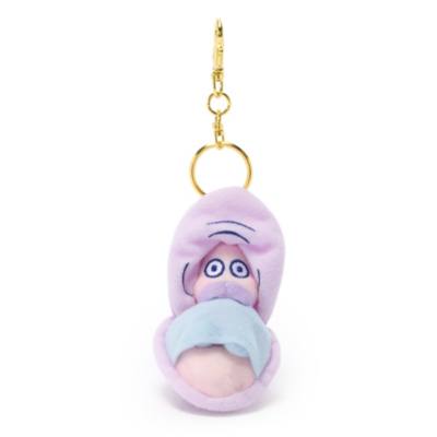 Portachiavi con peluche Ostrichetta Disney Store Japan, Alice nel Paese delle Meraviglie, 9 cm